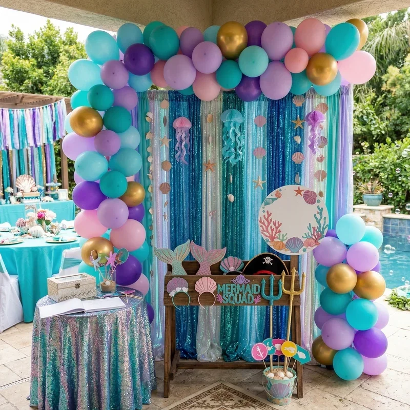 Mermaid Party Decoration Ideas