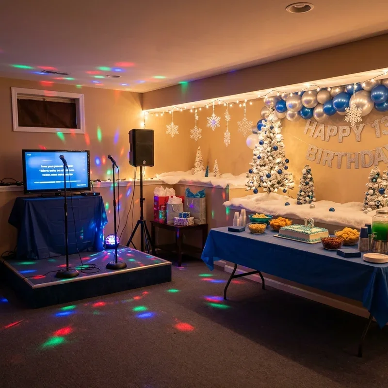Winter Birthday Party Ideas for 13 Year Olds