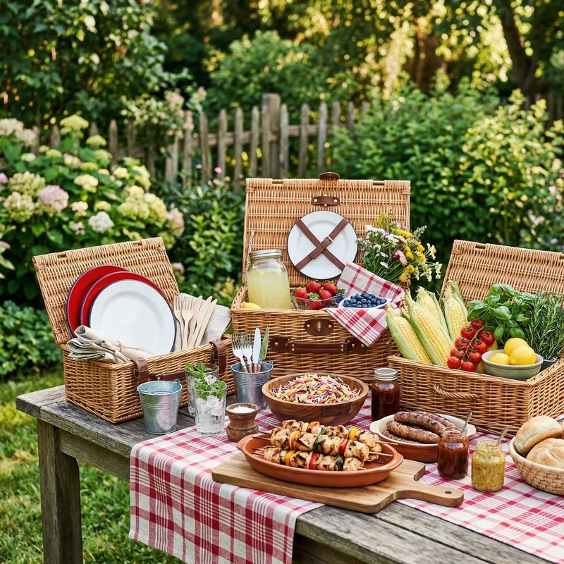 BBQ Party Table Ideas