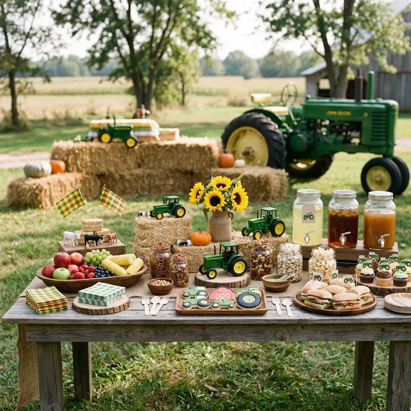 Tractor Birthday Party Ideas