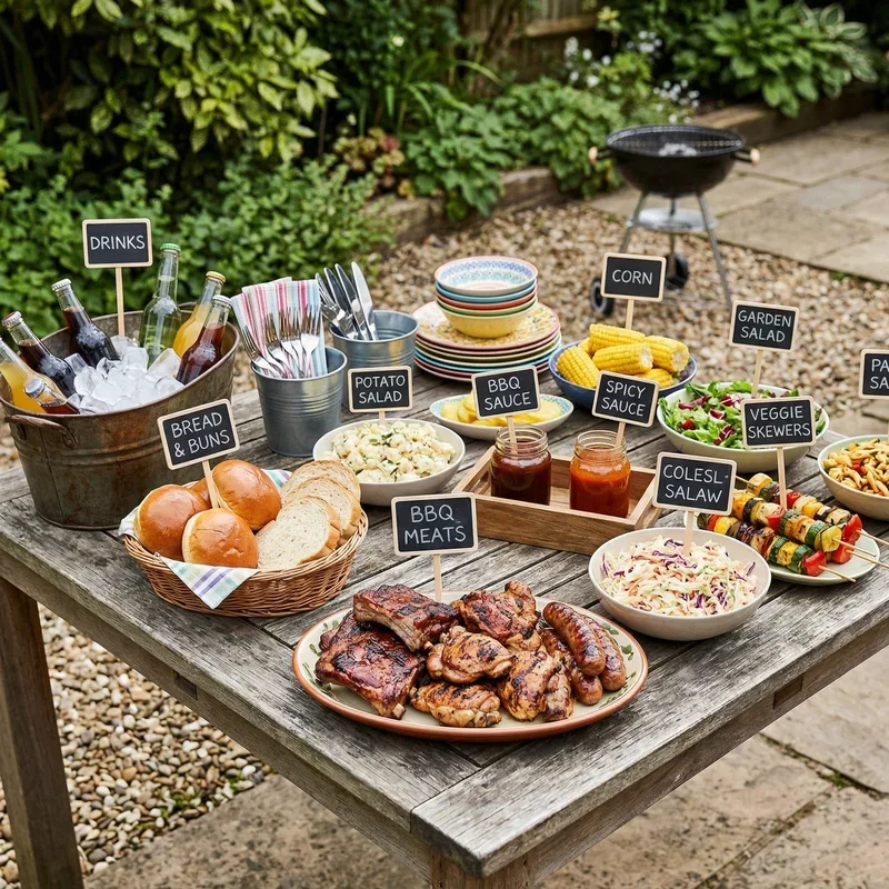 BBQ Party Table Ideas