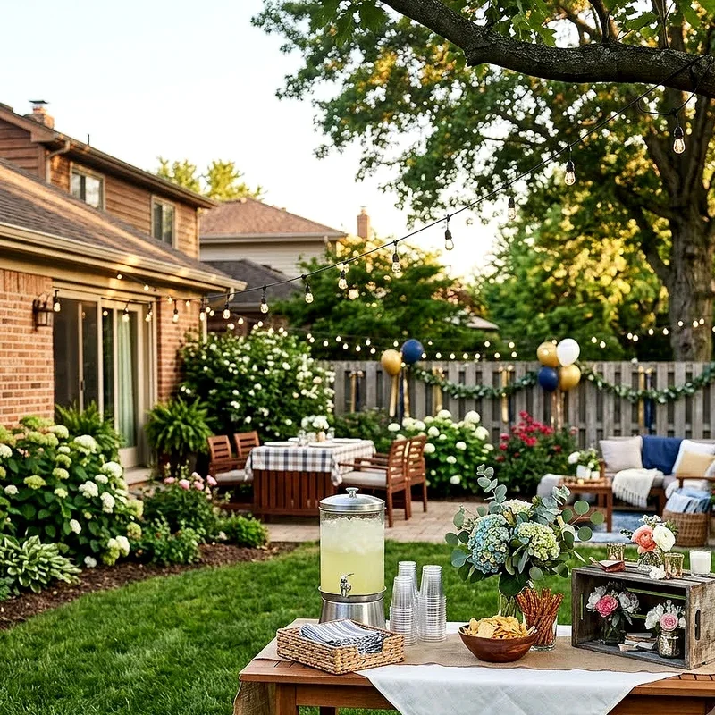 Backyard Grad Party Ideas