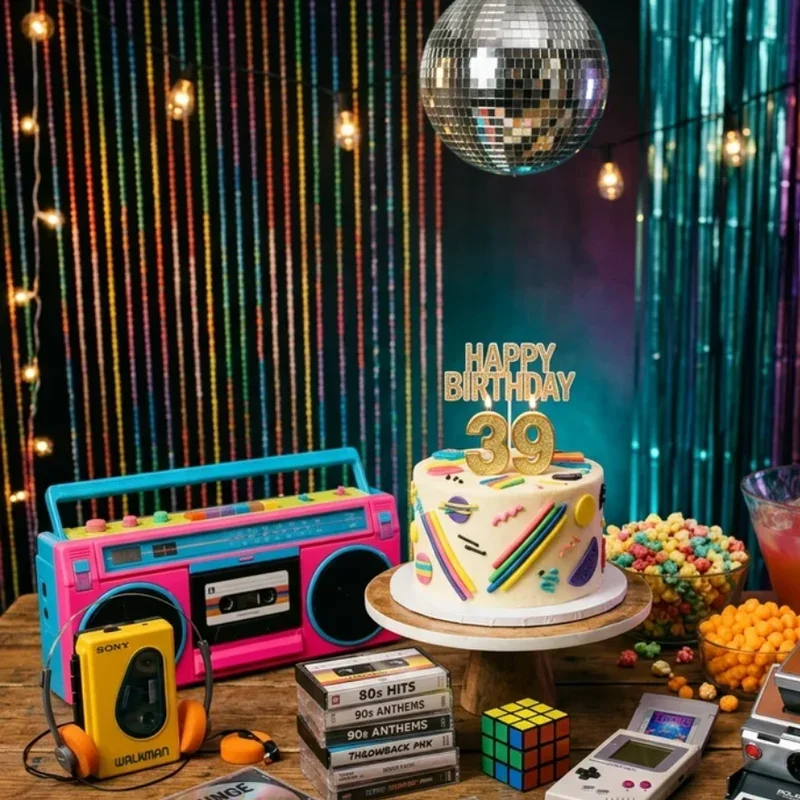 39th Birthday Party Ideas for Adults