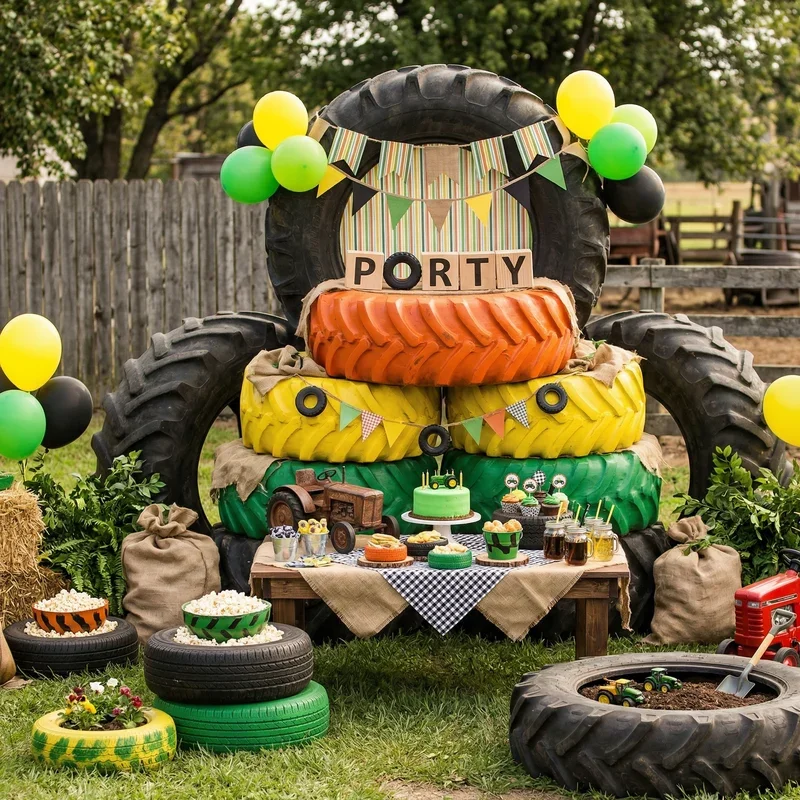 Tractor Birthday Party Ideas