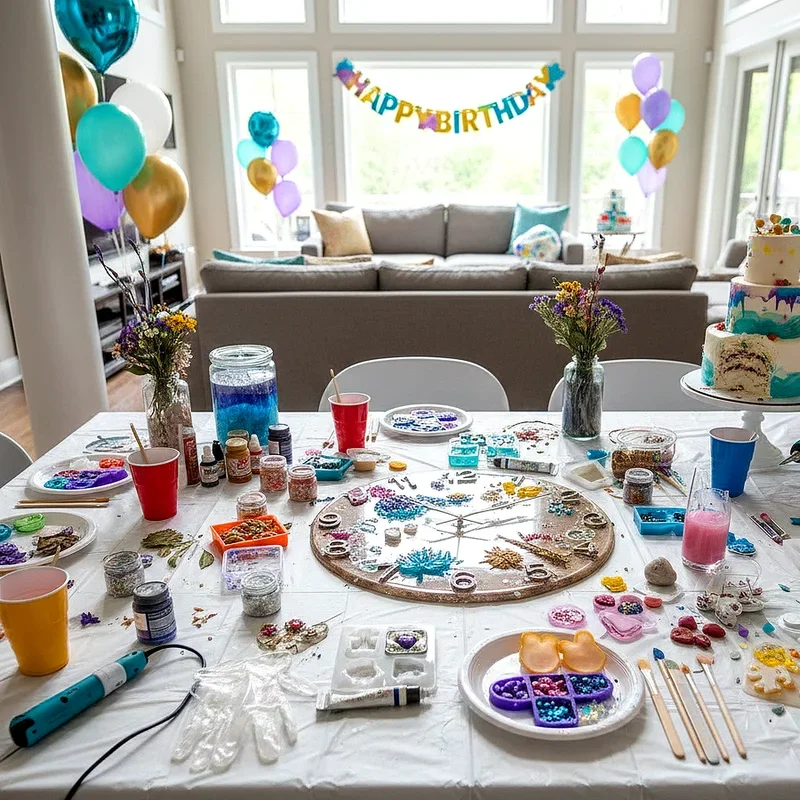 Craft Birthday Party Ideas