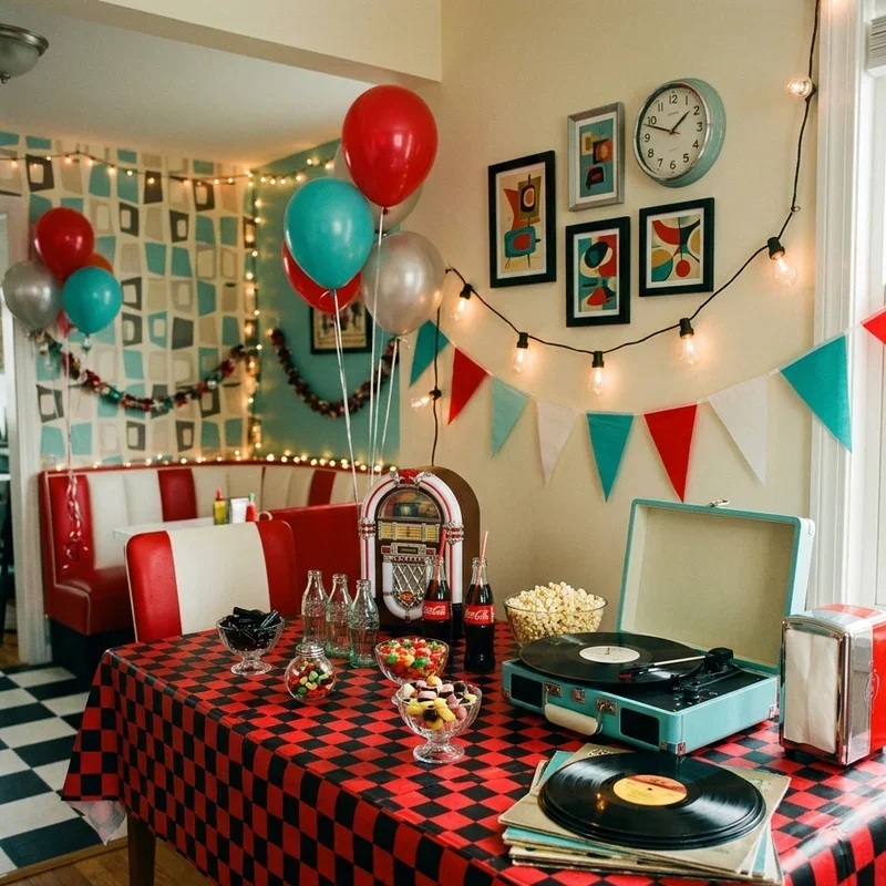 50s Theme Party Decorations Ideas