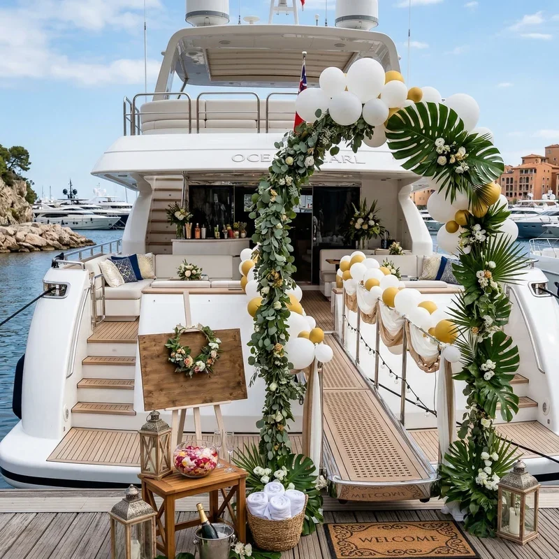 Yacht Party Decoration Ideas