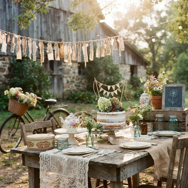 Vintage Birthday Party Ideas