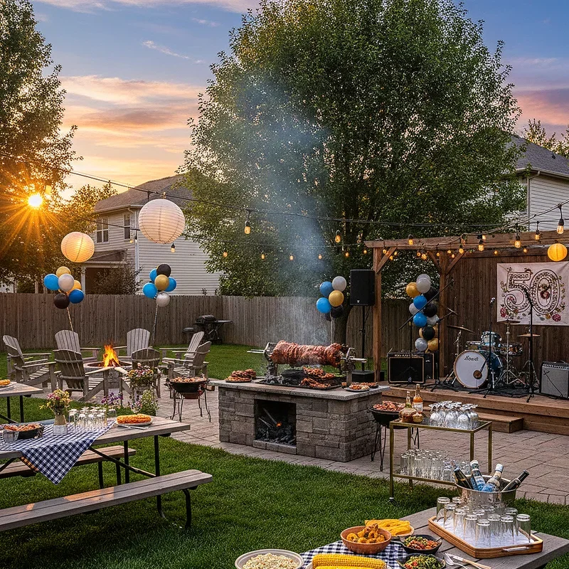 Men 50th Birthday Party Ideas