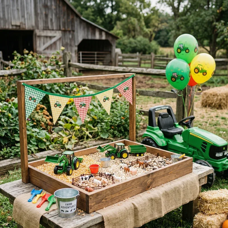 Tractor Birthday Party Ideas