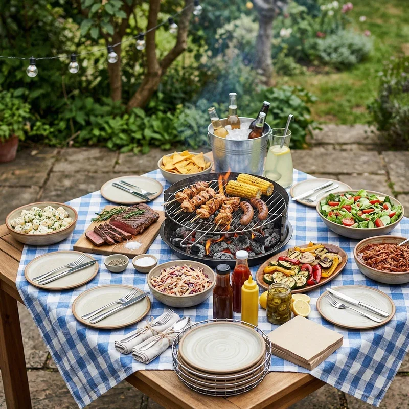 BBQ Party Table Ideas