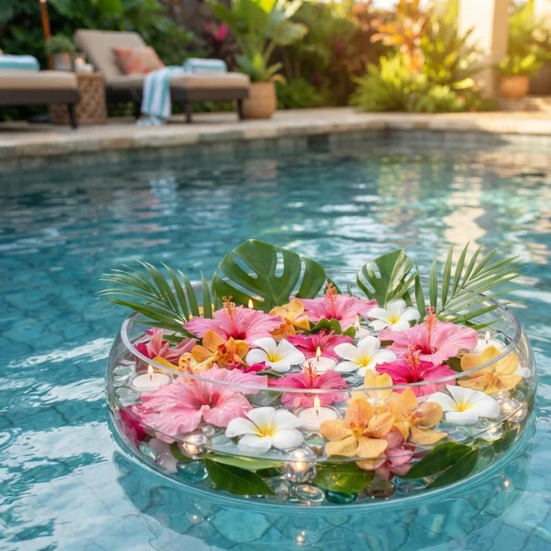 Pool Party Centerpiece Ideas