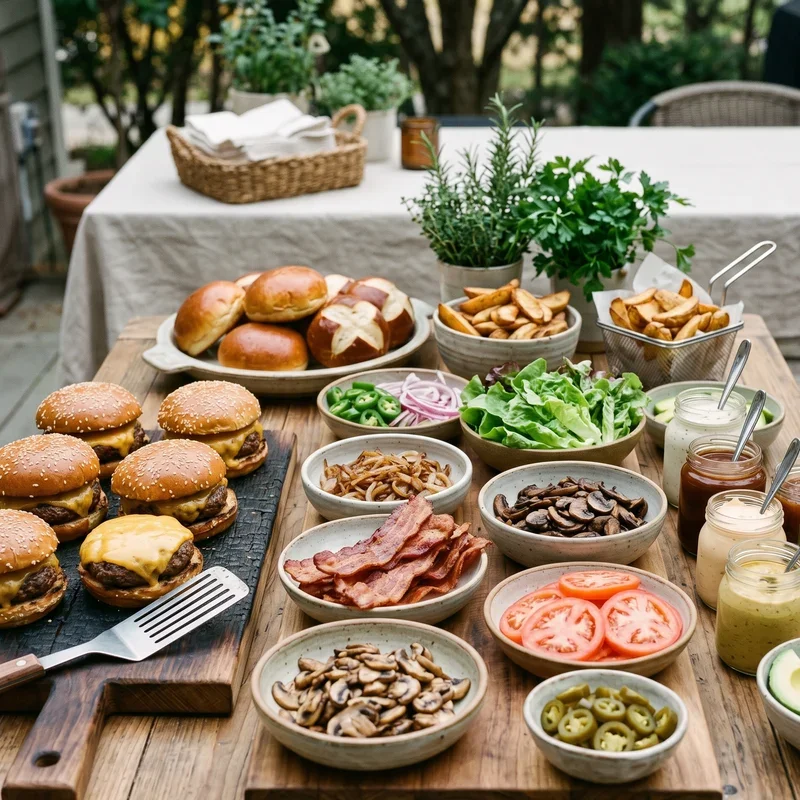 Hamburger Party Ideas