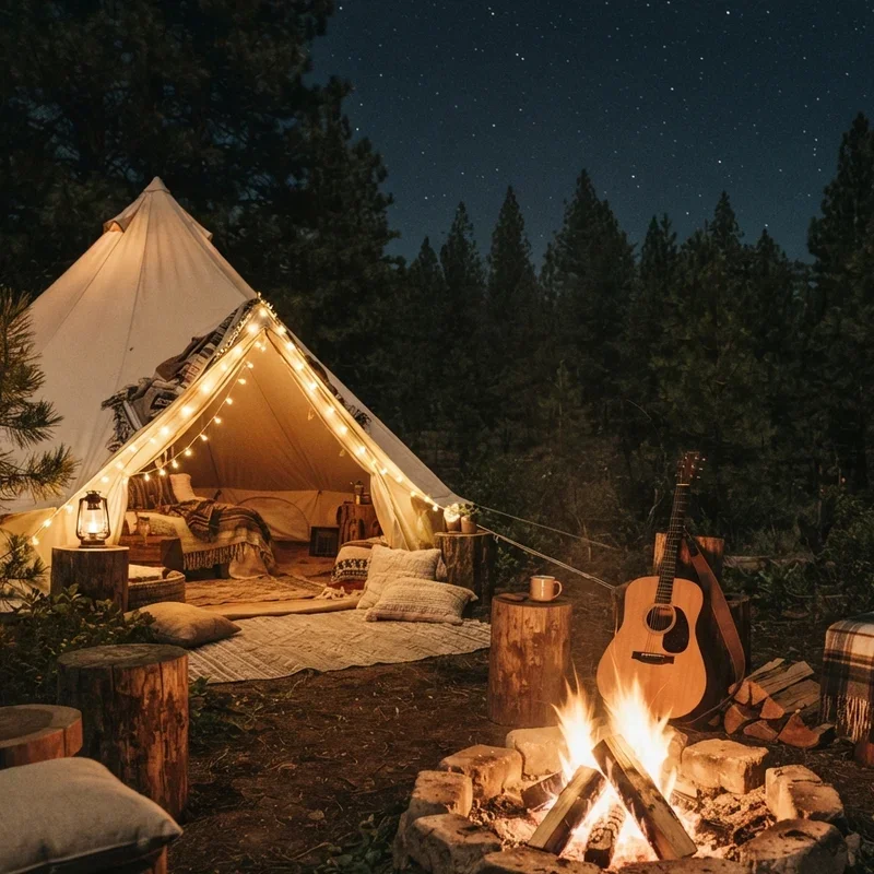 Glamping Party Ideas