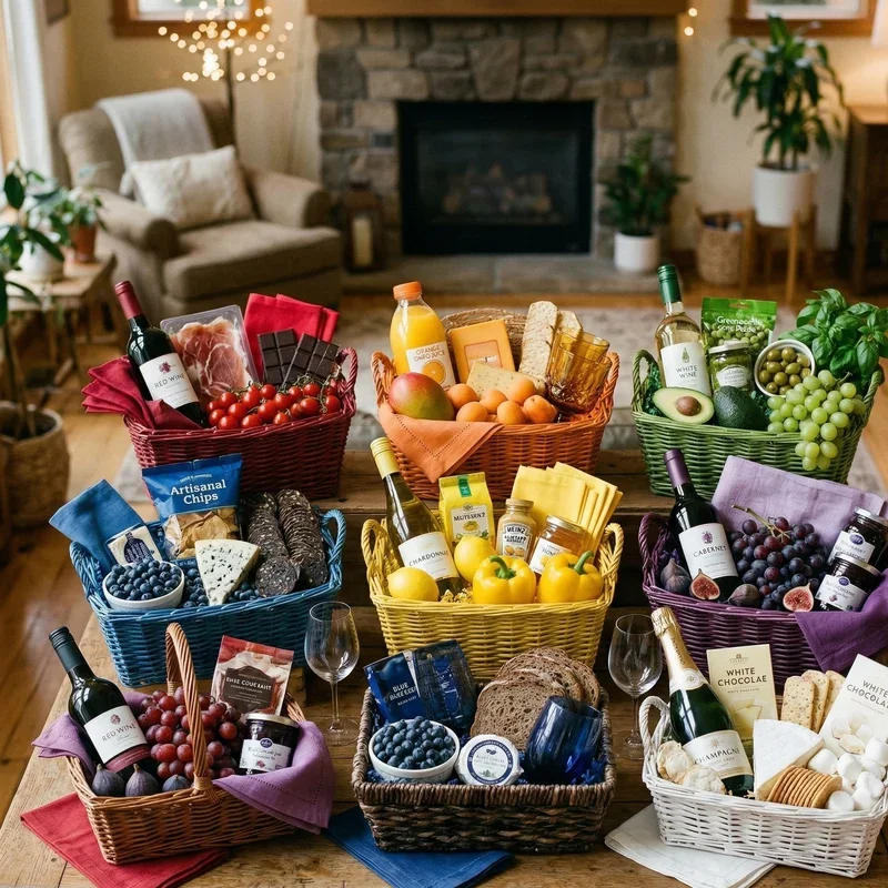 Color Basket Party Ideas for Adults