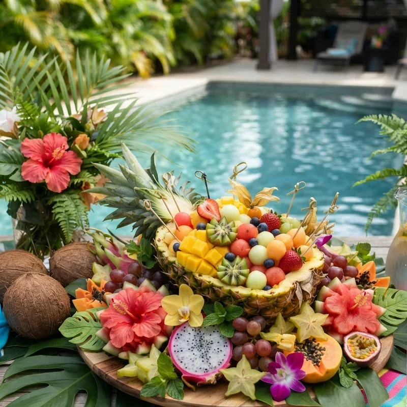 Pool Party Centerpiece Ideas