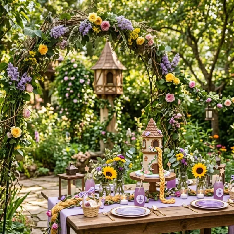15 Rapunzel Party Ideas to Create Fairy Tale Fun
