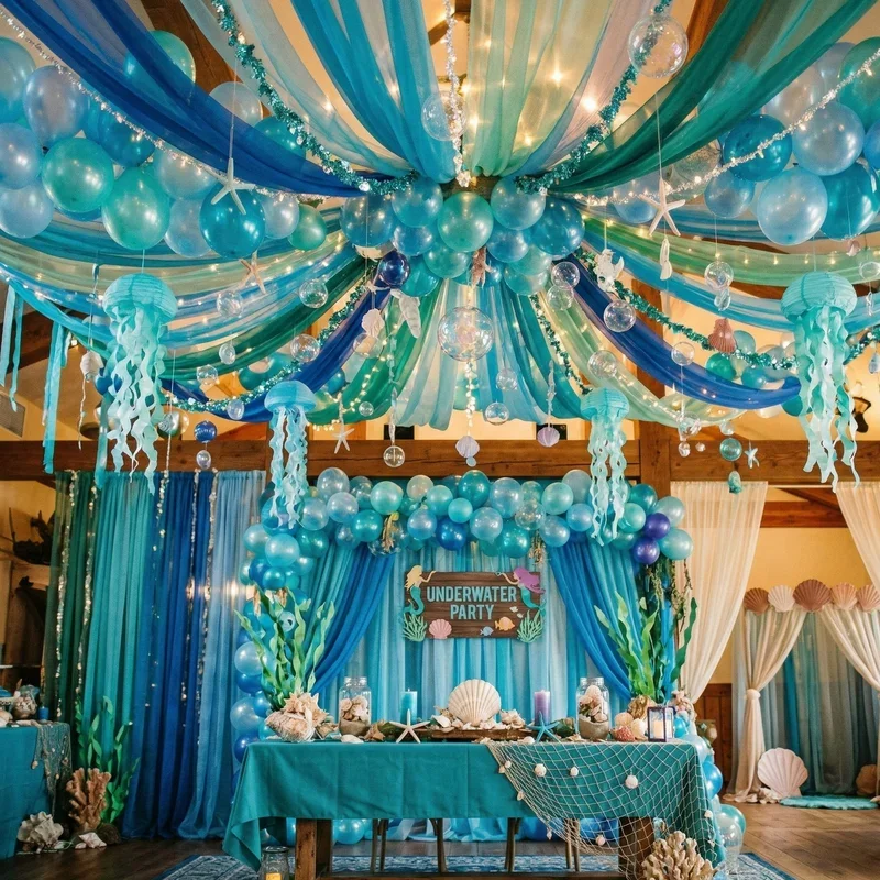 Mermaid Party Decoration Ideas