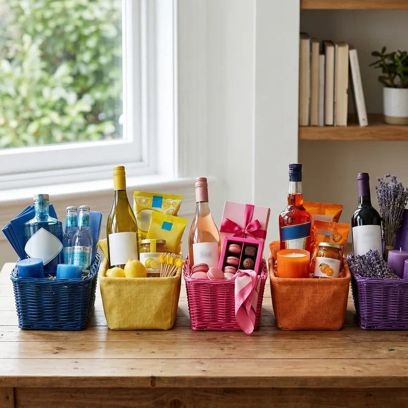 Color Basket Party Ideas for Adults