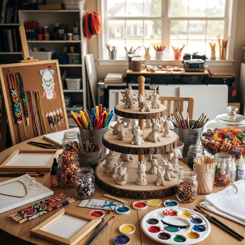 15 Craft Birthday Party Ideas for Creative Kids and Teens