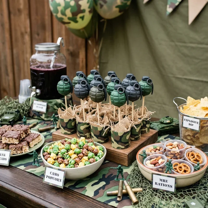 Army Party Food Ideas