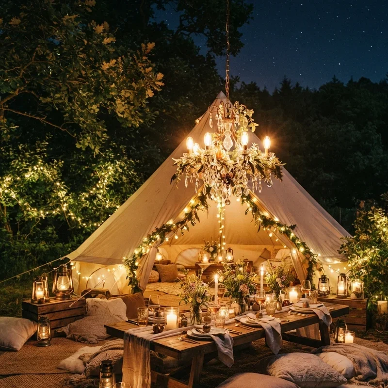 Glamping Party Ideas