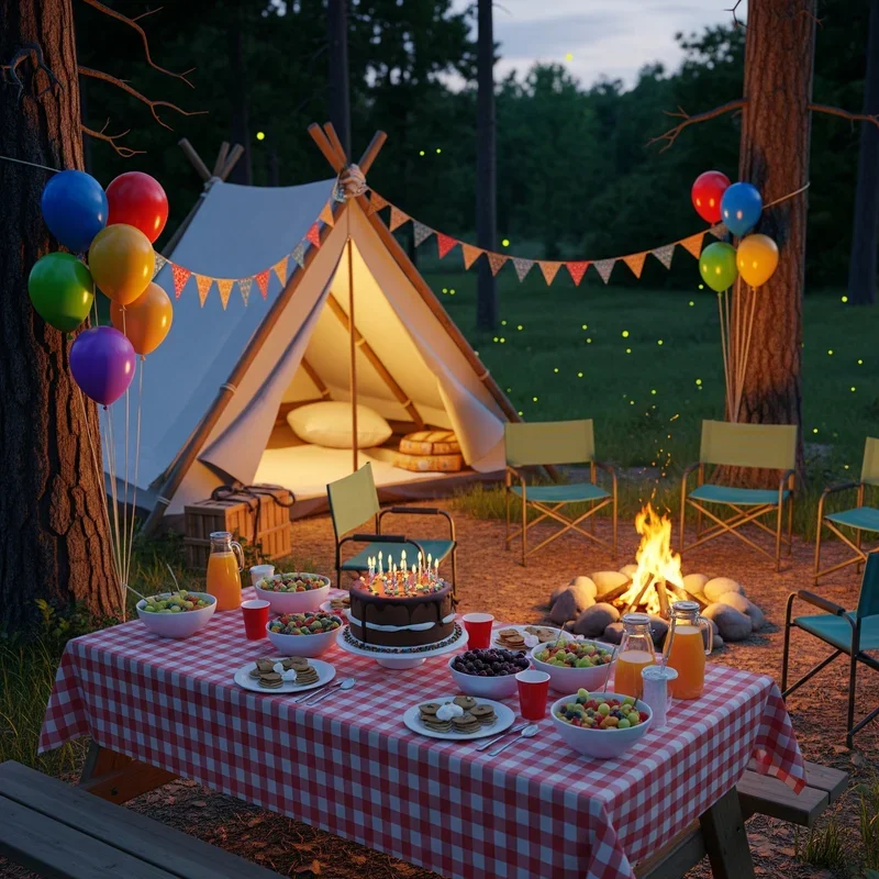 15 Camping Birthday Party Ideas for Outdoor Fun