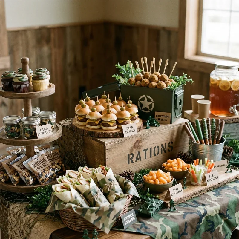 Army Party Food Ideas