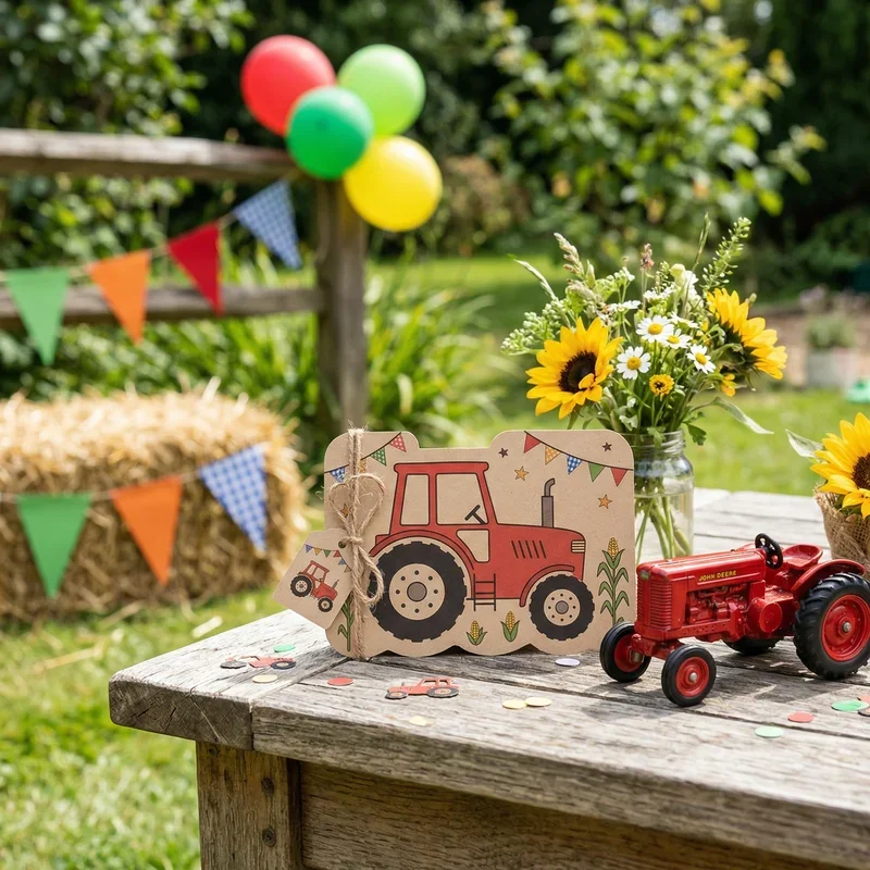Tractor Birthday Party Ideas