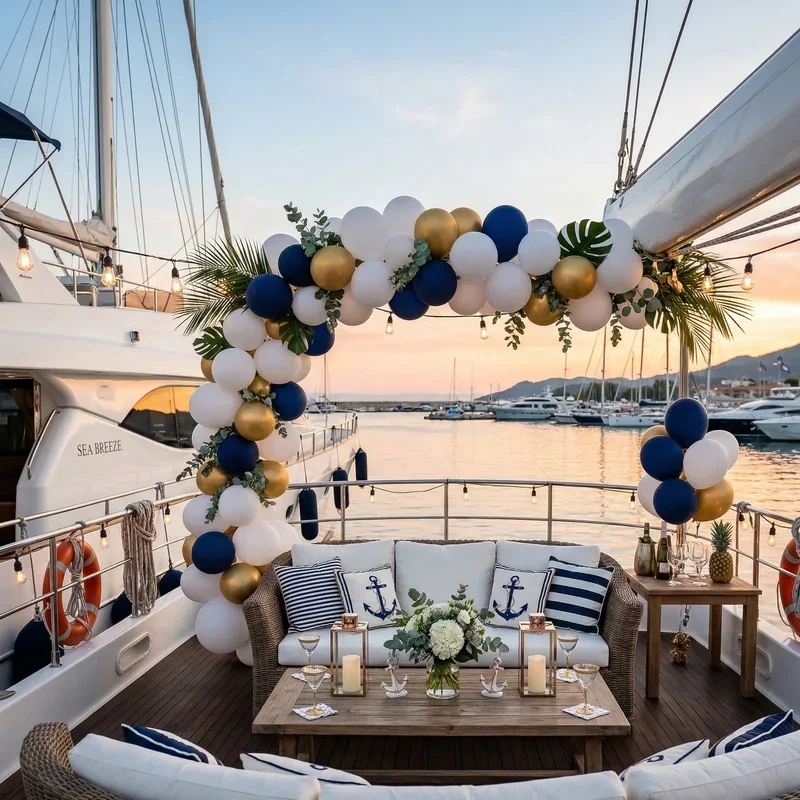 Yacht Party Decoration Ideas