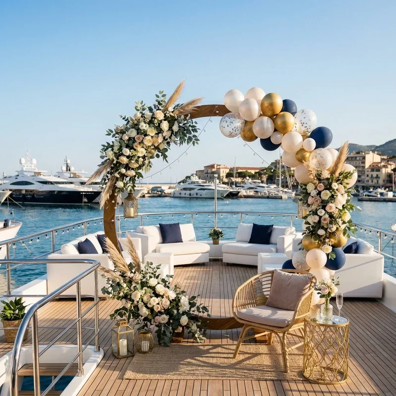 Yacht Party Decoration Ideas