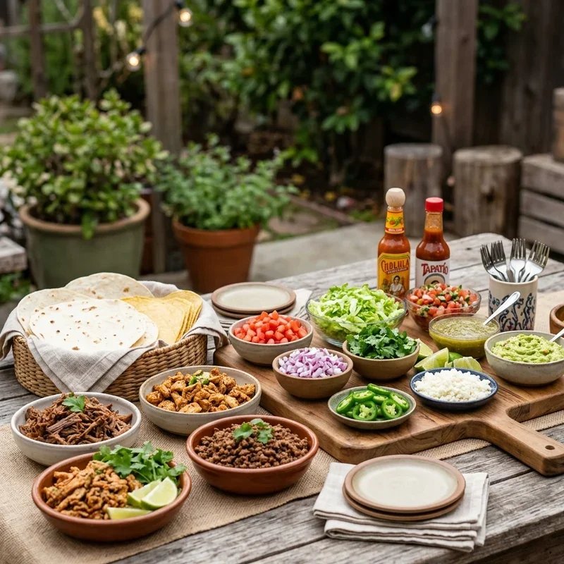 How to Serve Tacos at a Party