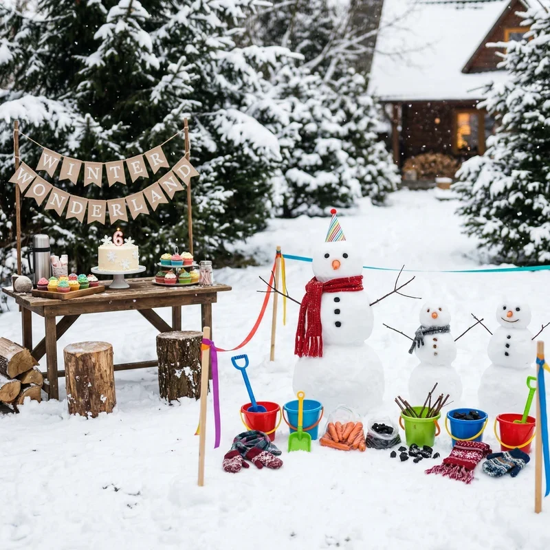 Winter Birthday Party Ideas for 6-Year-Old