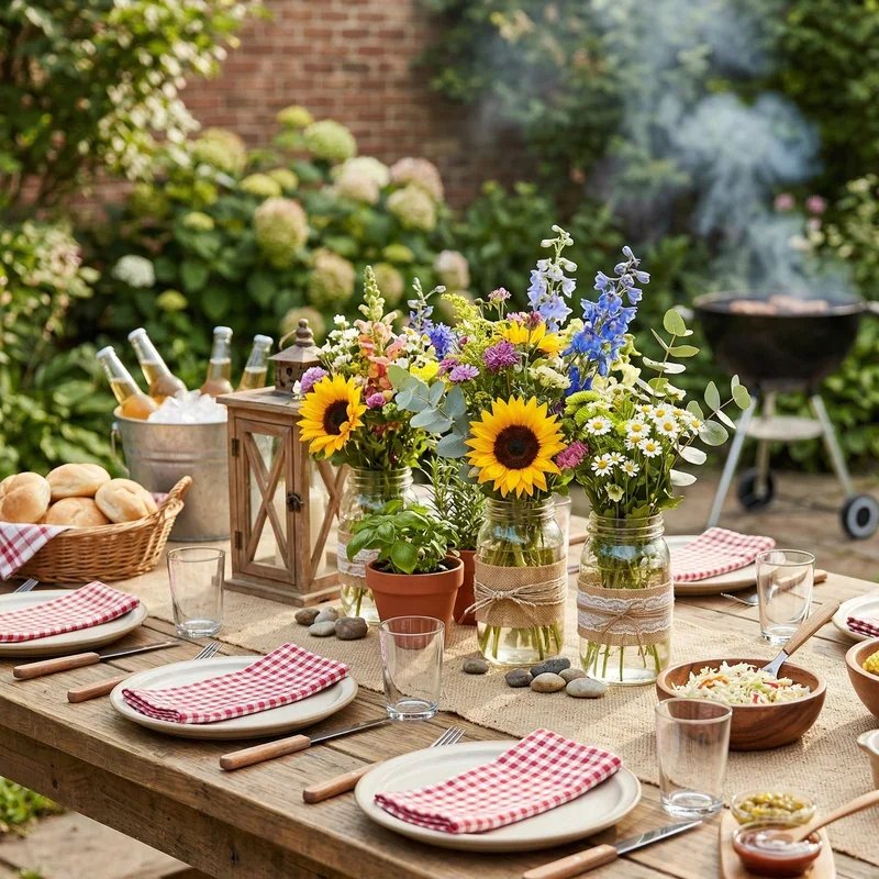 BBQ Party Table Ideas