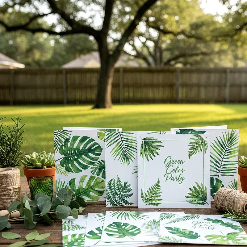 Green Color Party Ideas