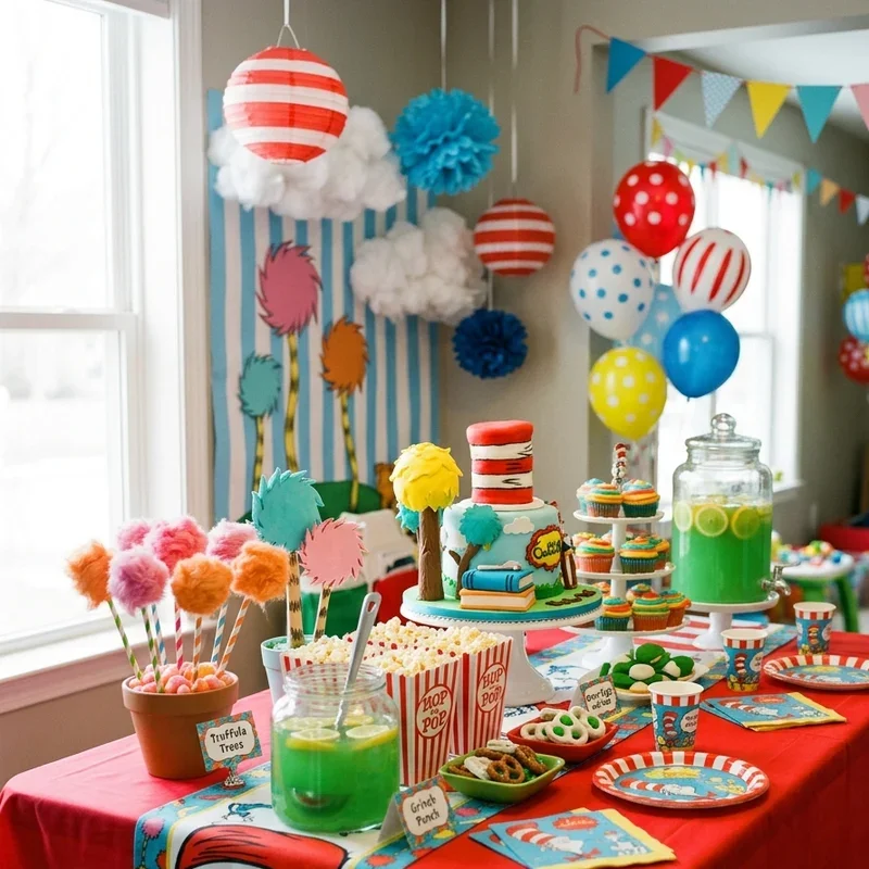 15 Dr. Seuss Birthday Party Ideas Kids Will Love