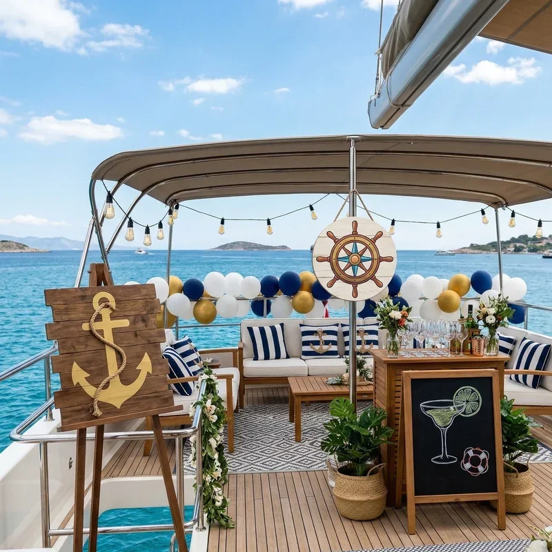 Yacht Party Decoration Ideas