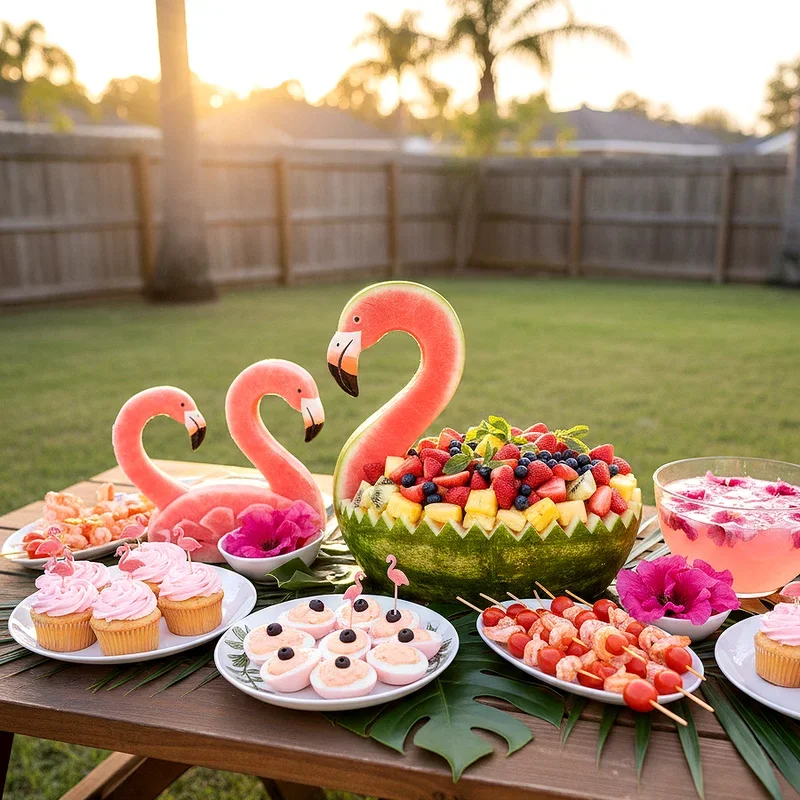 15 Flamingo Party Food Ideas Perfect for a Tropical Party