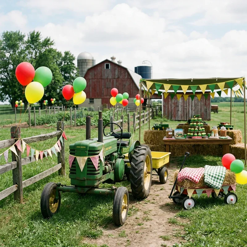 Tractor Birthday Party Ideas