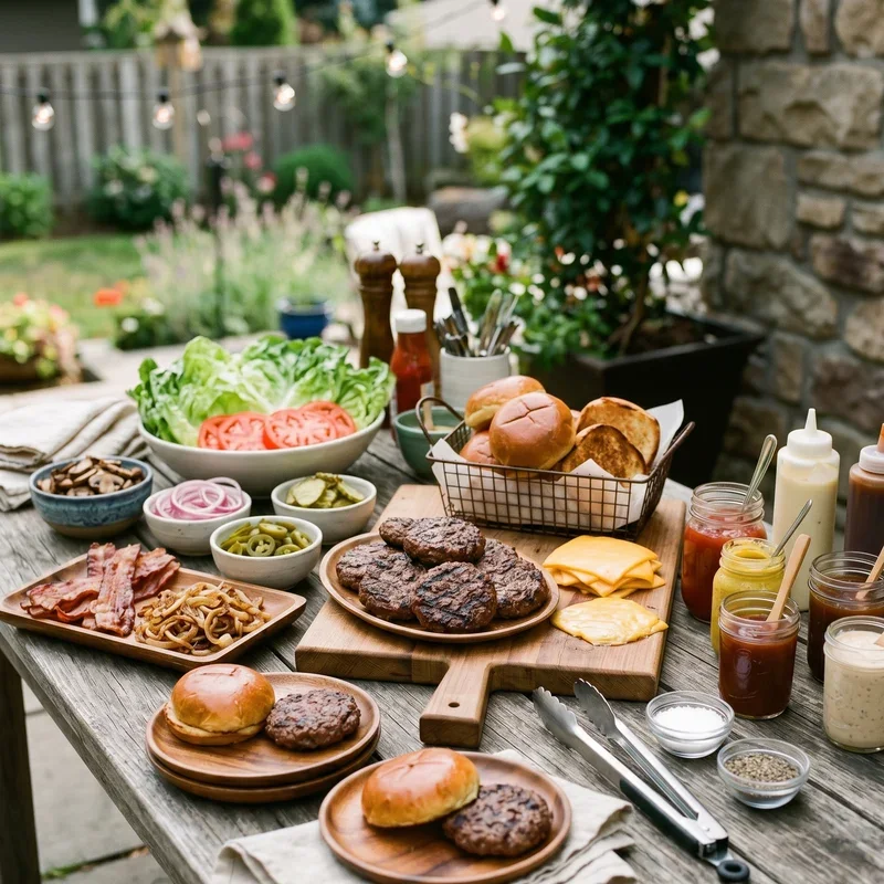 Hamburger Party Ideas