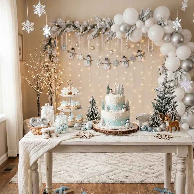 Winter Toddler Birthday Party Ideas
