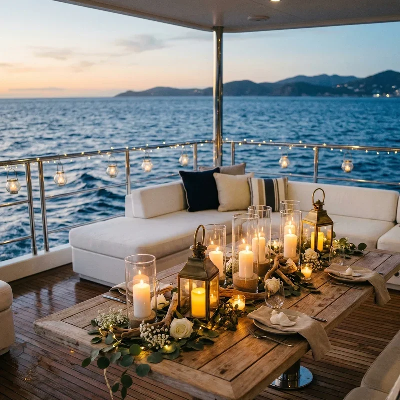 Yacht Party Decoration Ideas