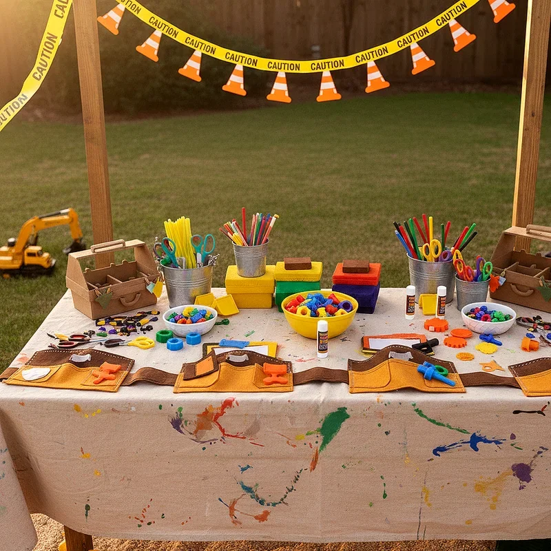 Construction Theme Party Ideas