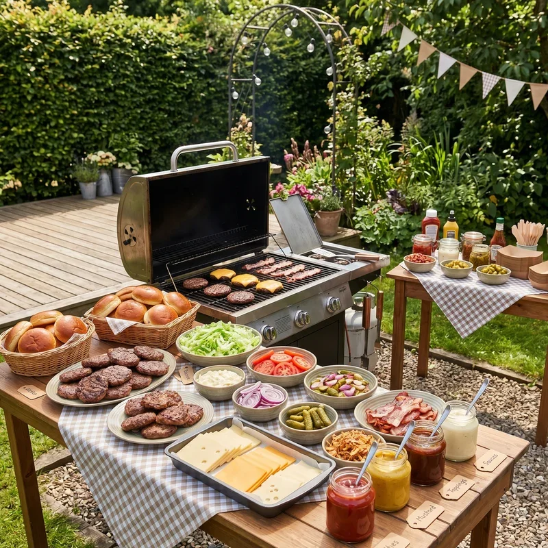 Hamburger Party Ideas
