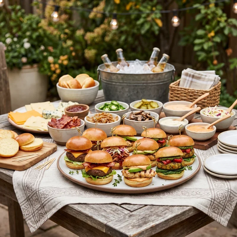 Hamburger Party Ideas