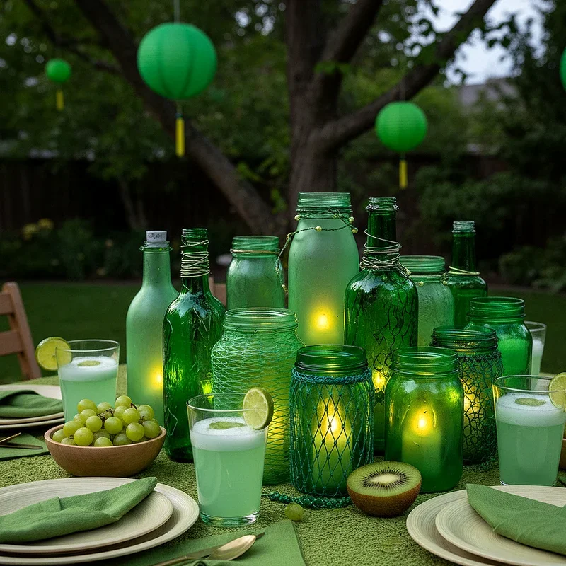 Green Color Party Ideas