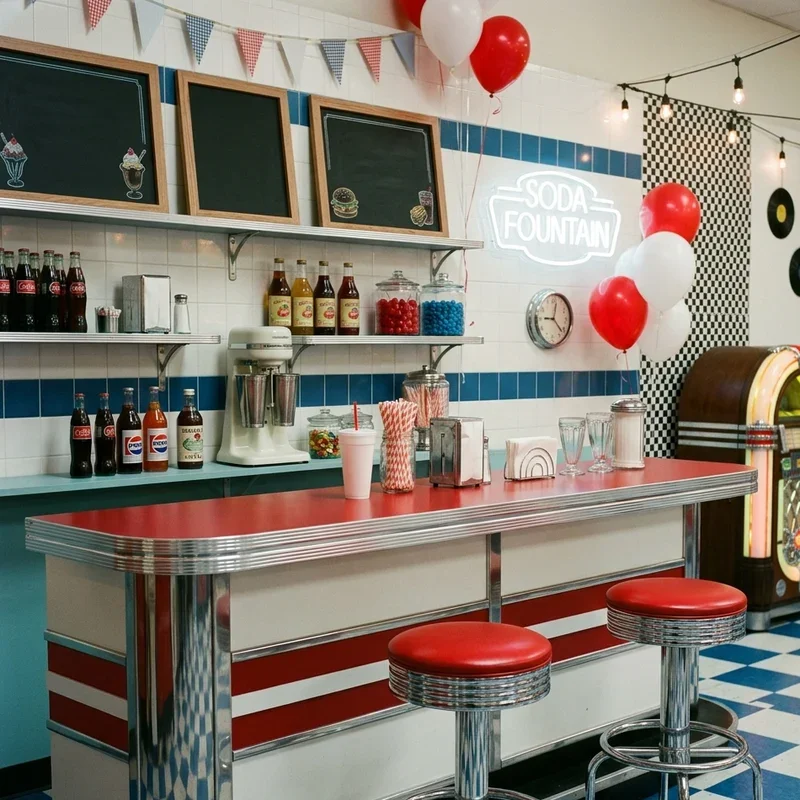 50s Theme Party Decorations Ideas