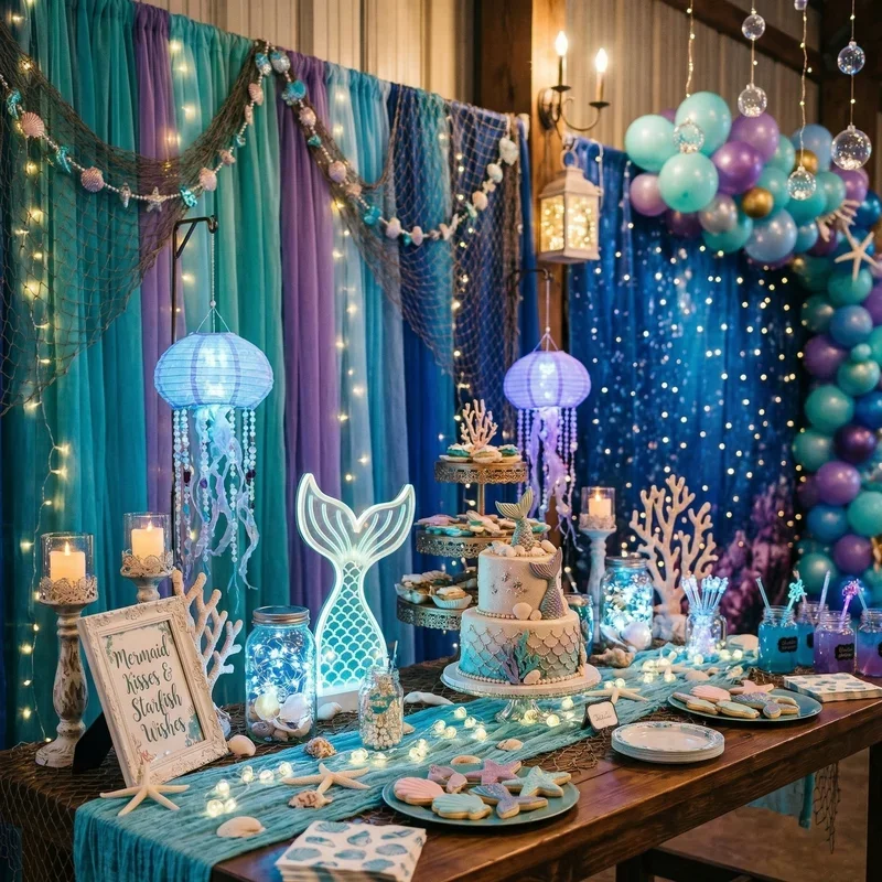 Mermaid Party Decoration Ideas