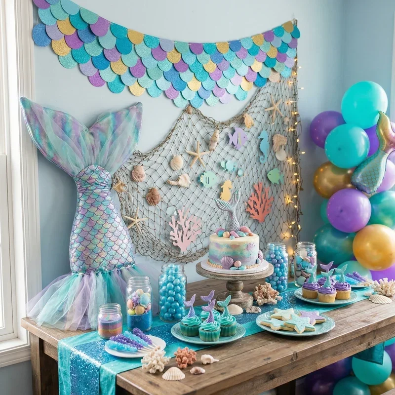 Mermaid Party Decoration Ideas