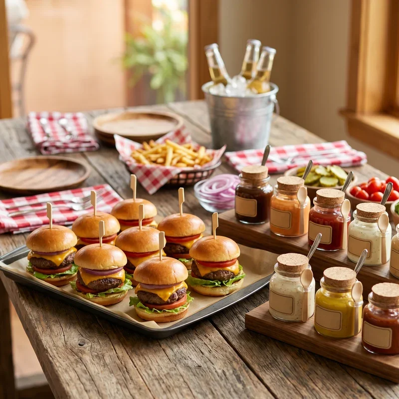Hamburger Party Ideas
